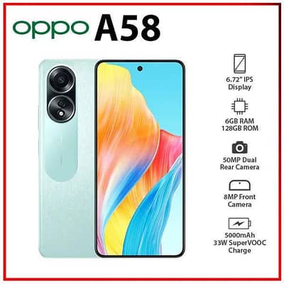 Oppo A58 128gb 8gb