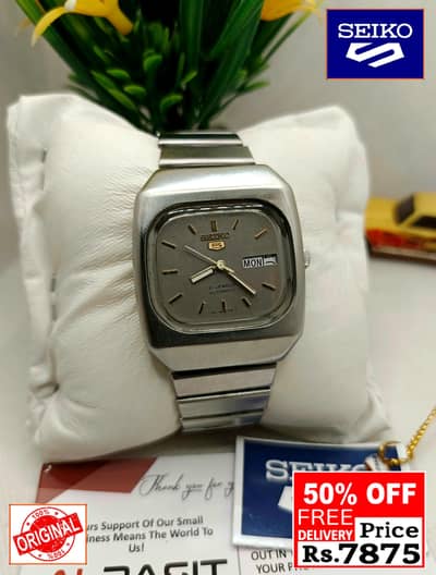 Seiko 5 Citizen Orient Automatic Pre-Owned watch Japan 03161737353