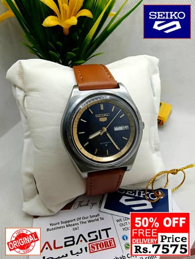 Seiko 5 Citizen Orient Automatic Pre-Owned watch Japan 03161737353
