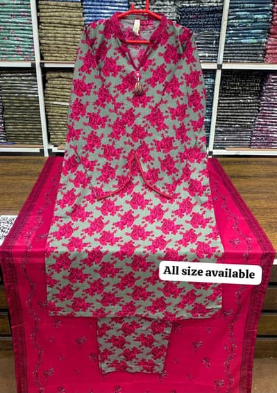 women 3pc stitched dress