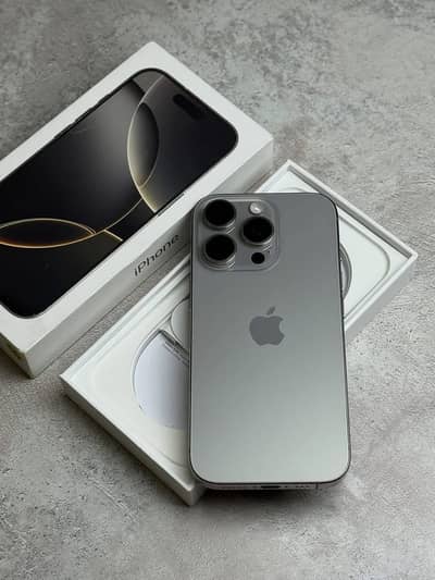 iPhone 16 pro max Jv with Box urgent sale