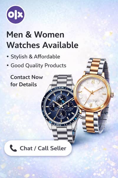 Premium Quality Men & Women Watches - Stylish & Affordable