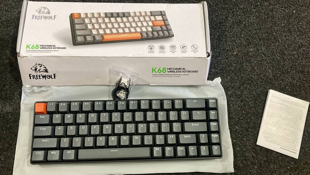 Wireless Mechincal  Keyboard 2