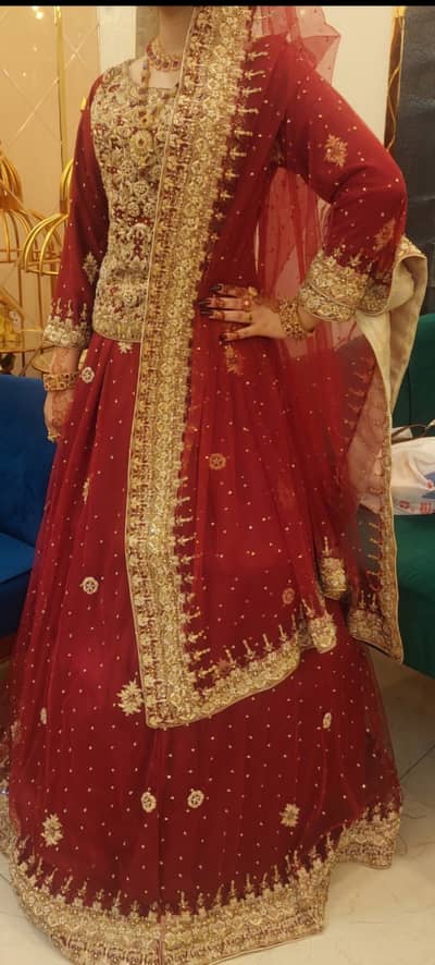 Bridal dress( lahore anarkali market )