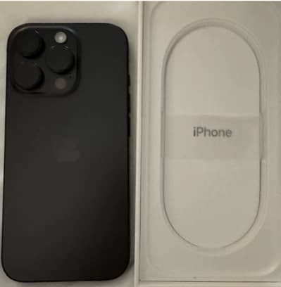 Apple iPhone 15 Pro 1TB Black Titanium – Unlocked