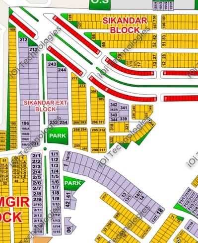 1 kanal plot for sale in sikander block