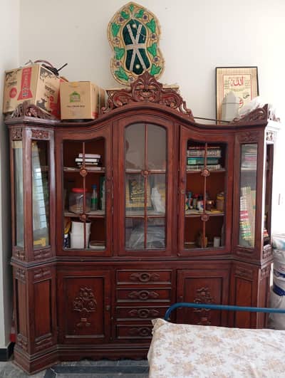 Chinnoti style wood showcase