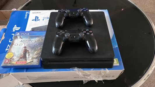 PS4 SLIM 500GB with games