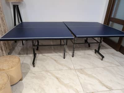 Table Tennis (MDF sheet) solid with wheels