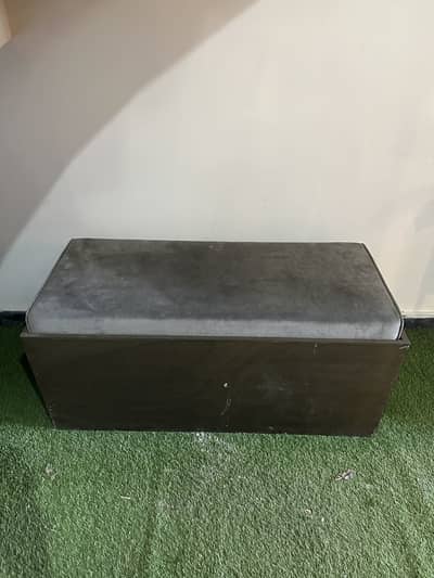 Storage box cum 2 seater