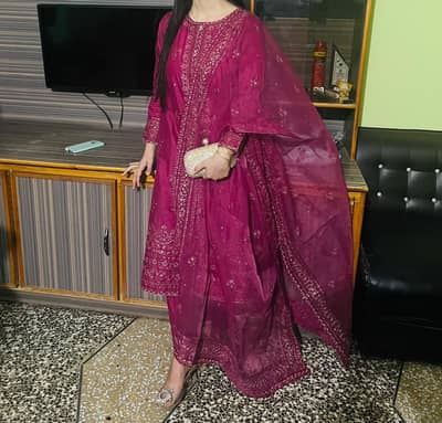 Batik 3pc stitch suit