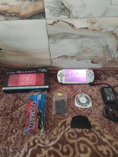 psp slim 2000 model jelbreake 64gb memory card 70 games install
