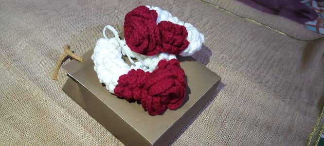 Handmade Crochet Gajray (Custom Colors Available)