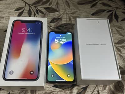 IPHONE X 64 NON PTA WITH BOX