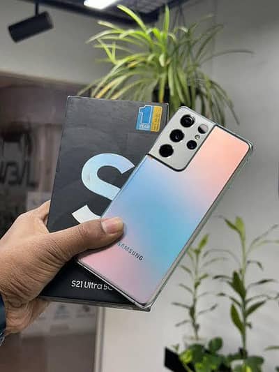 S21 Ultra Official PTA Approved Duel Sim With Box