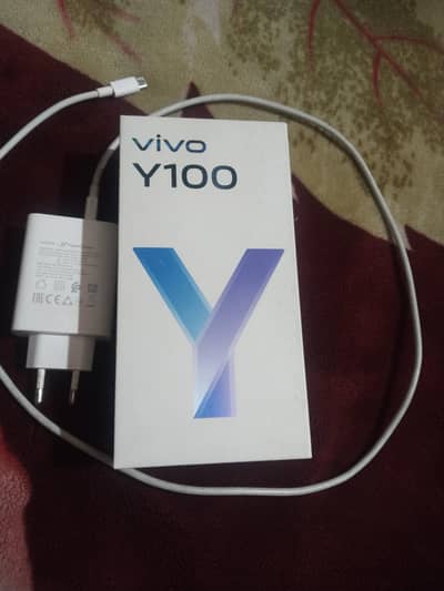 vivo y100 full box 16 /256  one hand used