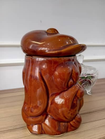 Bull Dog shaped container Home Decorations