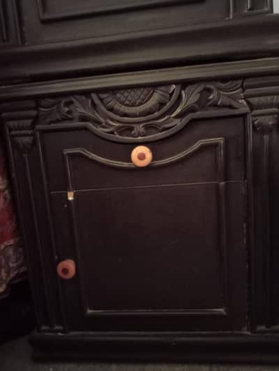 wooden bed side tables /drawers