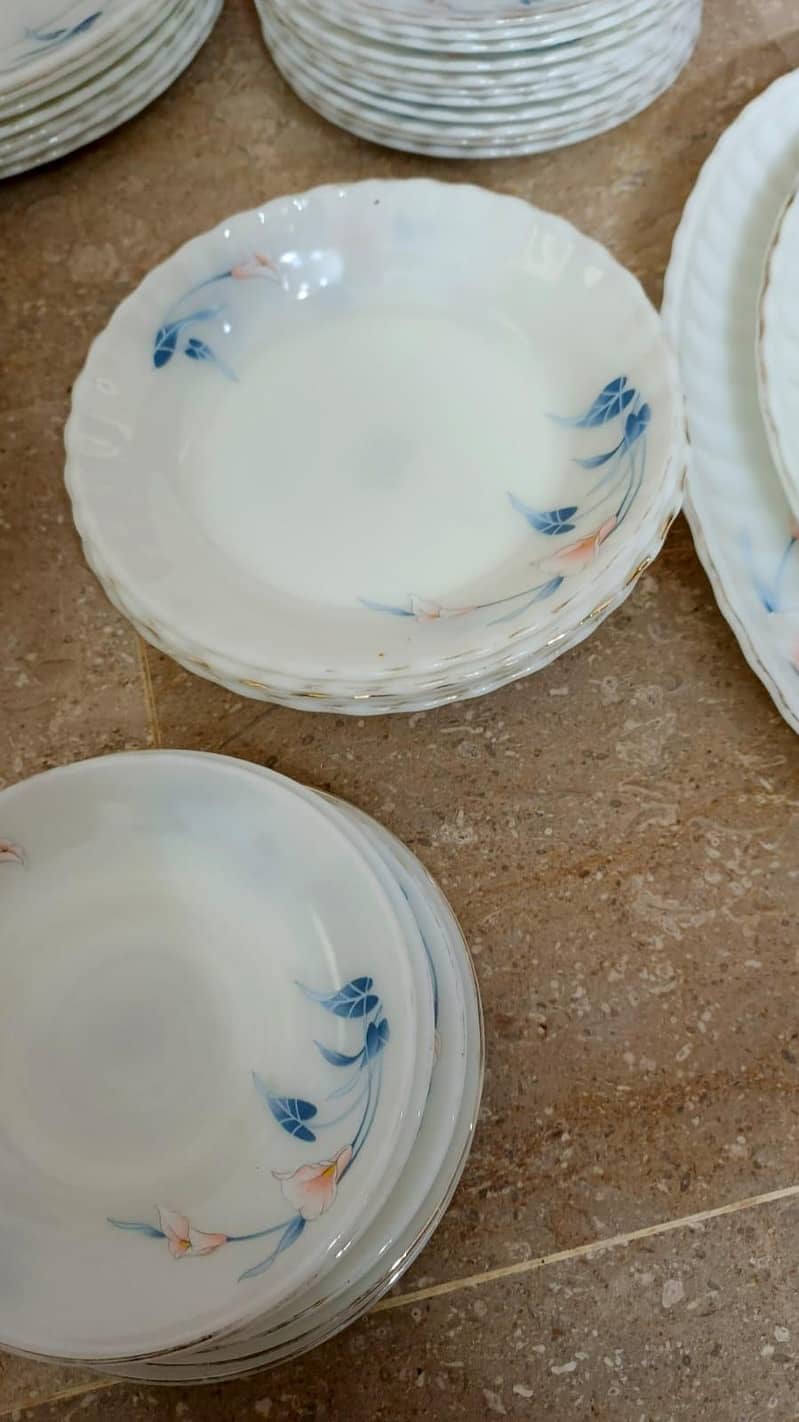 marble dinner set 5