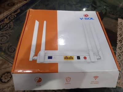 Vsol Router Dual Band 5g All Accessories Slightly Used