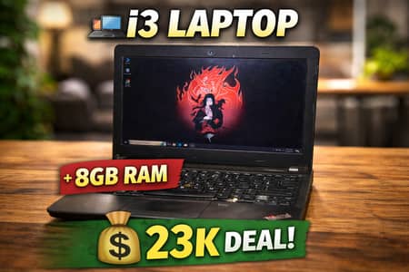  Core i3 4th Gen Laptop | 8GB RAM | Fast Working | Study & office