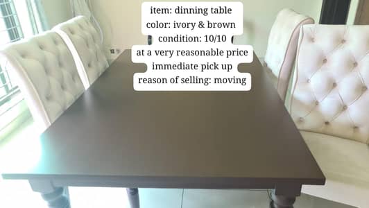 Large Dining table