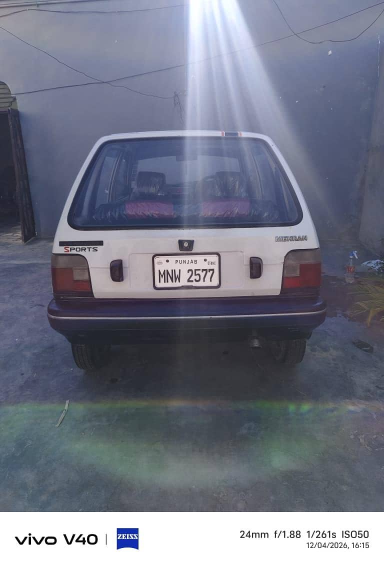 سوزوکی مہران پنجاب رجسٹرڈ ارجنٹ فار سیل 0