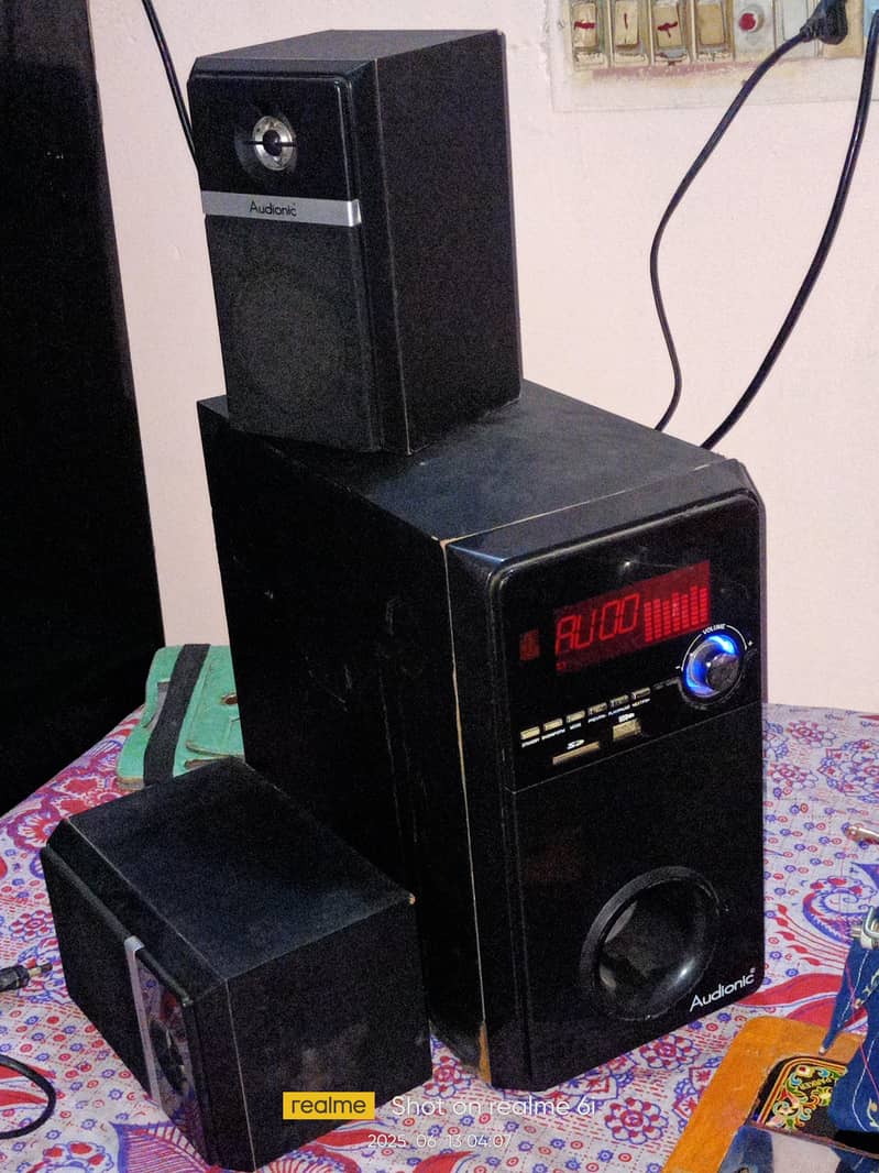 audionic vision 7.7 Bluetooth speaker 0