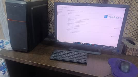 PC  i7-3rd Gen with LCD hp 24"