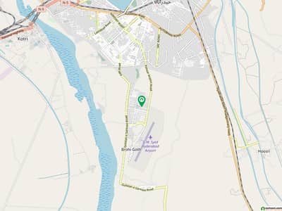 500 Sq Yard West Open Plot For Sale At Judicial Colony Kohsar, Latifabad, Hyderabad