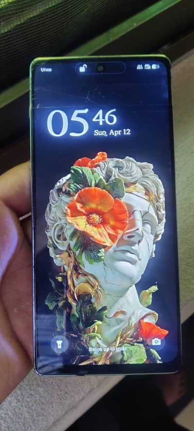 Infinx note 40 panel change