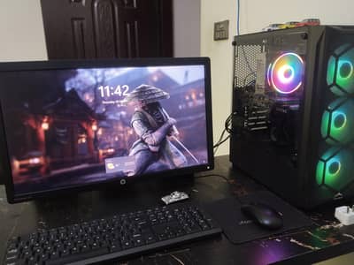 Gaming Pc Ryzen 5 3600X 16GB Ram 1 TB storage 6GB GPU