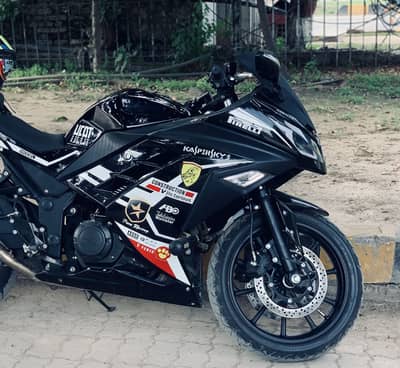 Kawasaki ninja dual cylinder 400cc