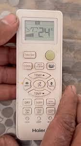 Haier AC remote repair service available