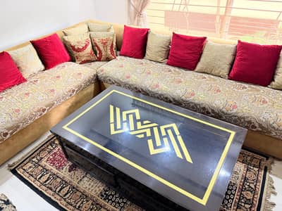 L-Shaped Sofa for Sale – Excellent Condition