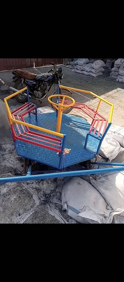 Kids Merry-Go-Round Swing - Heavy Duty Iron