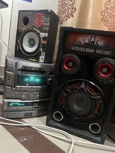 Pioneer Amp 120V Very Powerfull, bass Extreme Level