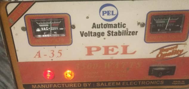Automatic voltage  stabilizer  3500 Watts