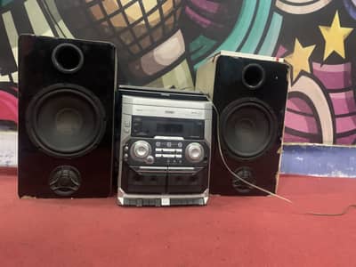 Spaker wofar with japani amp