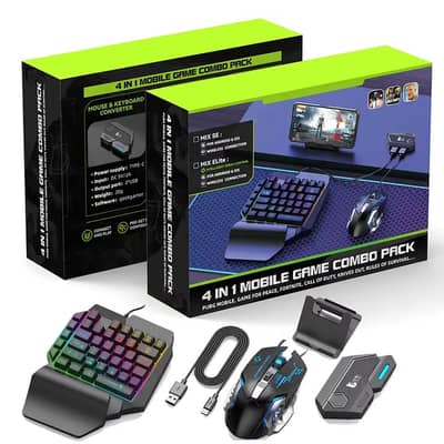 5 in one Keyboard n Mouse Gaming