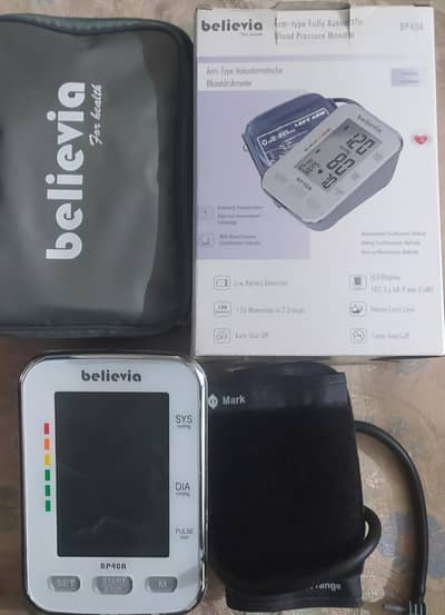 Arm-type fully automatic blood pressure monitor