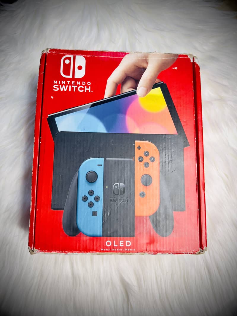 Nintendo switch OLED console 0