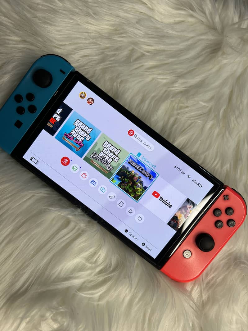 Nintendo switch OLED console 3