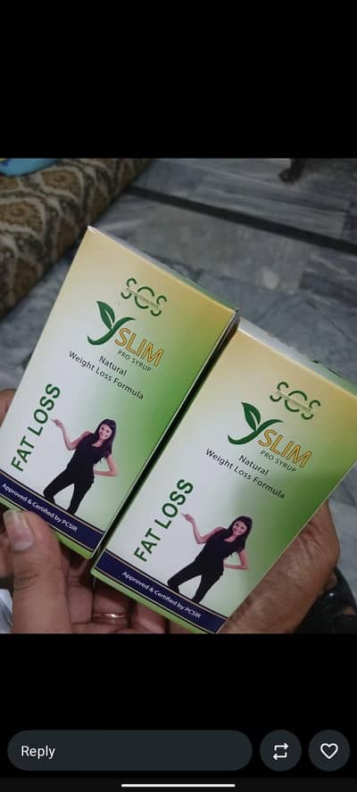 scs slim pro syrup harbal