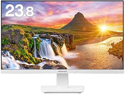 White Pc Screen Monitor LCD