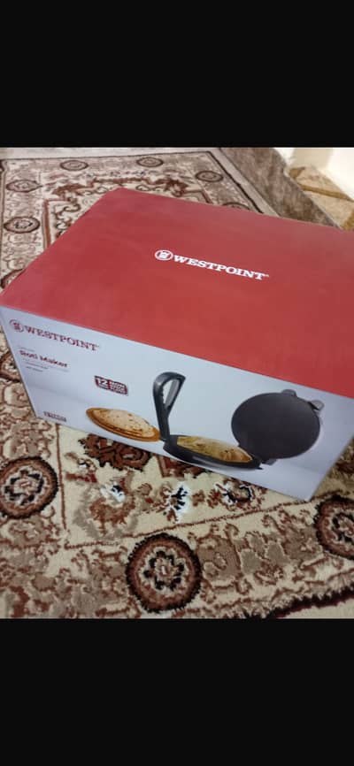 Westpoint roti maker in brand new condition under warranty