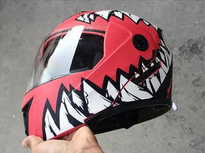 Aero Shield Double Visor 3 in 1 Helmet