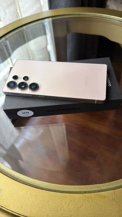 Samsung S25 ultra pink gold color