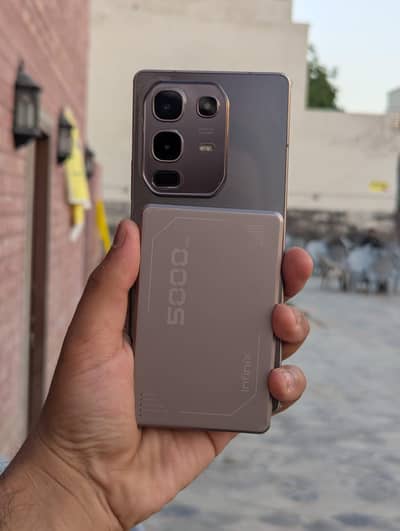 infinix note 50 10/10 complete box 8+8 /256