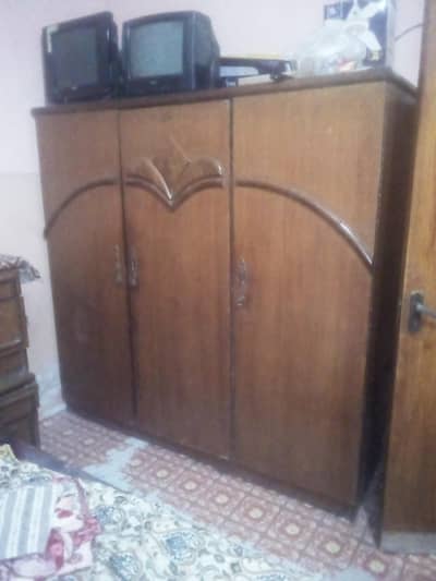 Furniture For Sale. Bed/Almari/Dressing